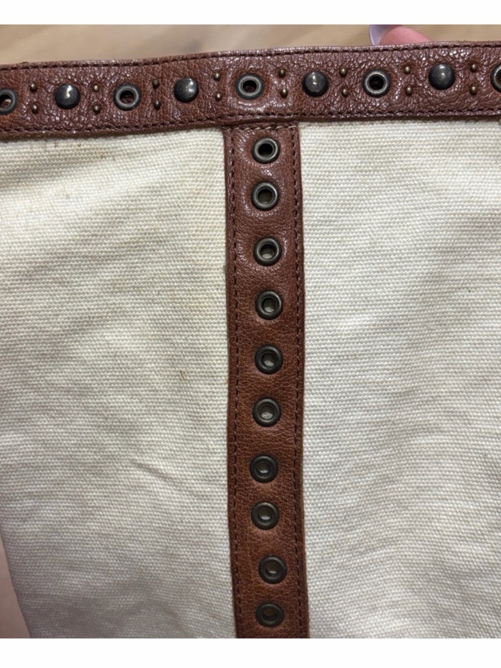 FRYE canvas and leather boots - Picture 7 of 17